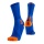 X-Socks Laufsocke Crew Run Perform Warm blau/orange Herren - 1 Paar